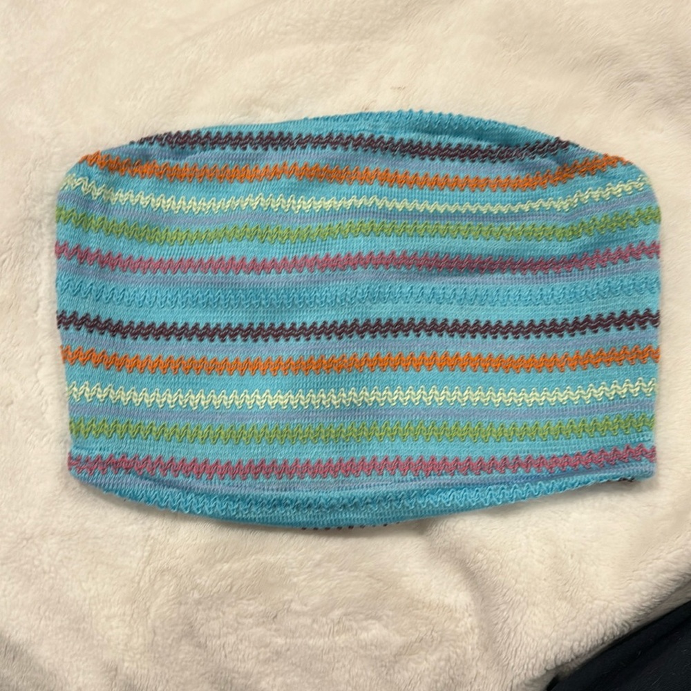 Very colorful tube top